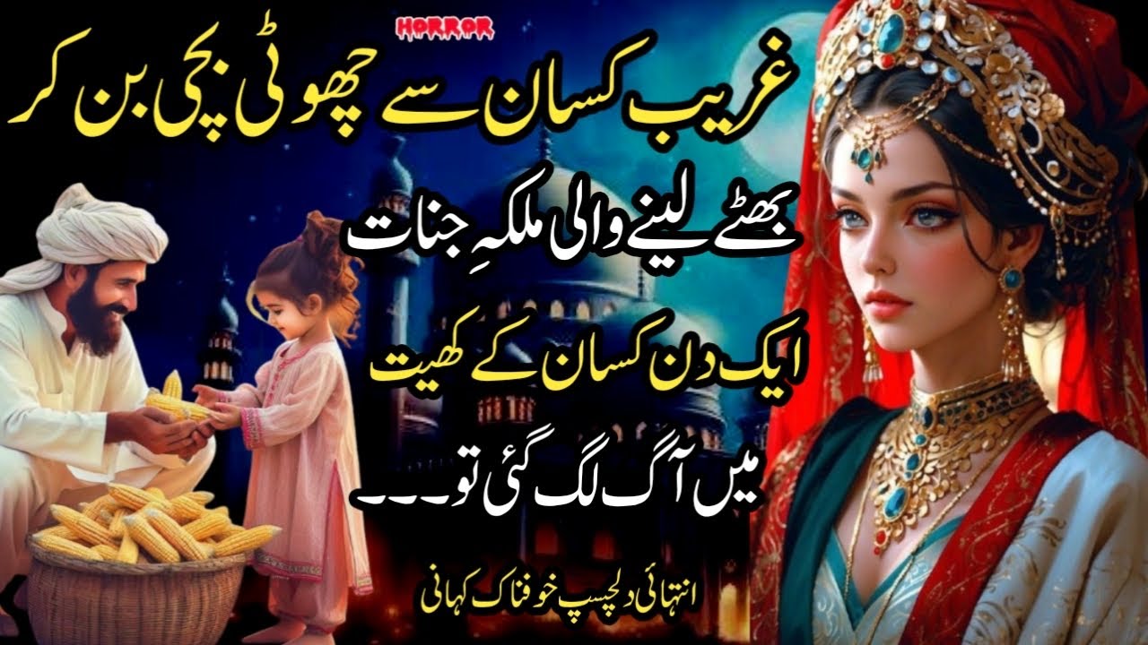 Ghreeb Kissan Say Choti Bachi Ban Kar Bhutty Lainy Wali Malika Jinnat Ek Din Khait Mein Aag Lagi Tw