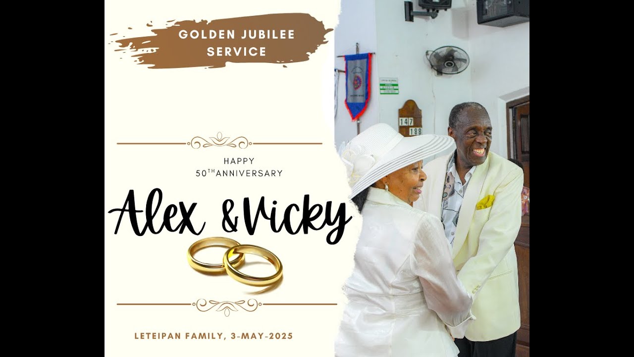 VICKY + ALEX LETEIPAN ( 5Oth ANNIVERSARY) OFFICIAL VIDEO