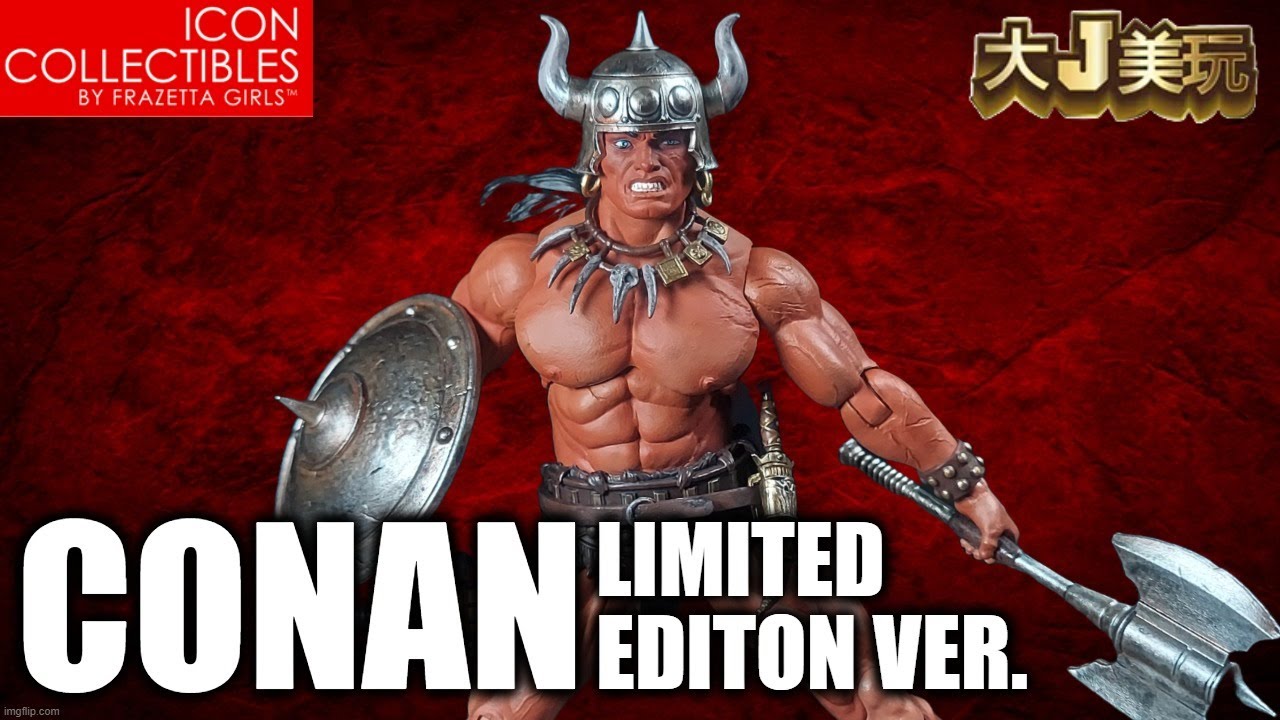 Frazetta Girls Conan The Barbarian ICON Collectibles Limited Edition Action Figure Review