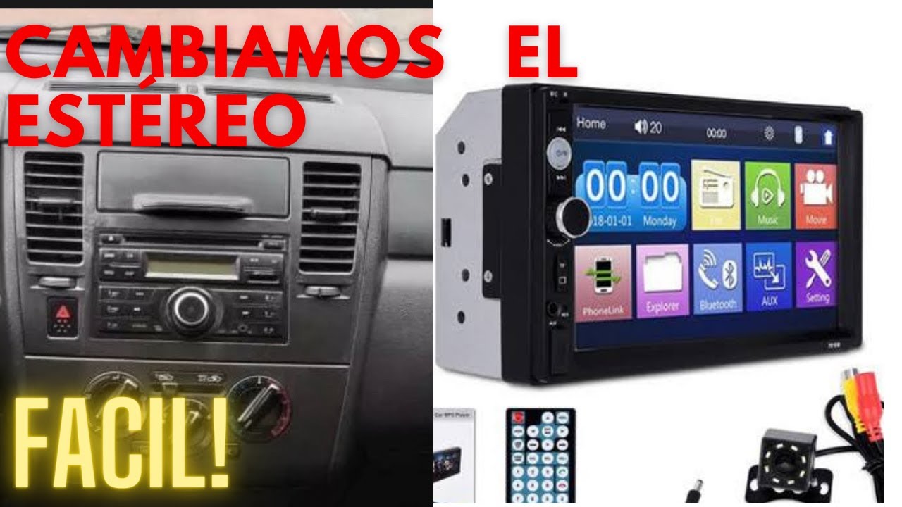 CAMBIO DE ESTEREO DEL TIIDA...FACIL¡¡¡
