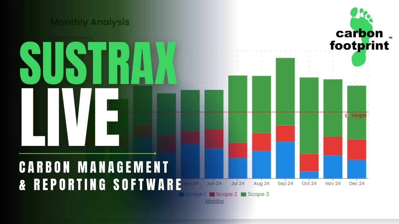 Sustrax Live - Carbon Calculation Software Platform Explained
