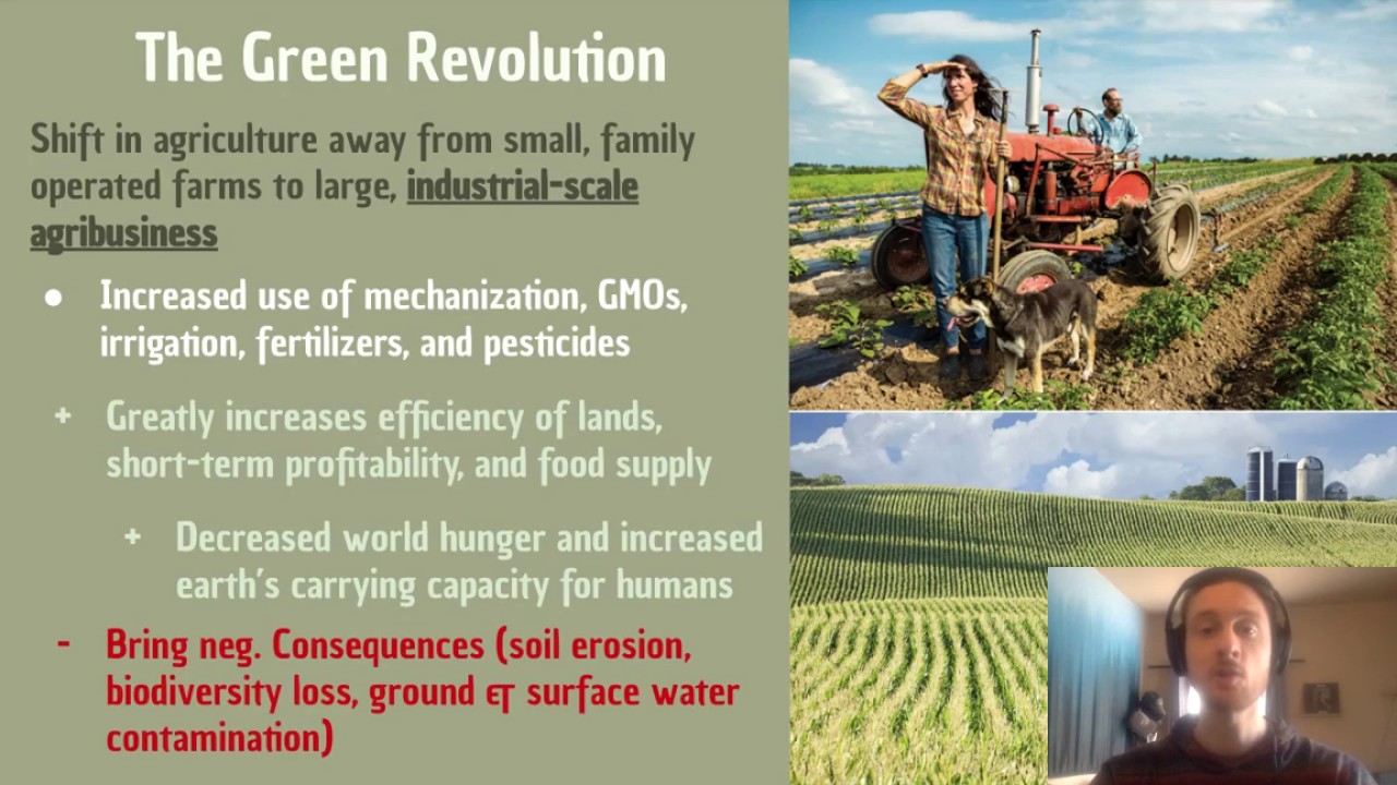 APES Video Notes for 5.3 - Green Revolution
