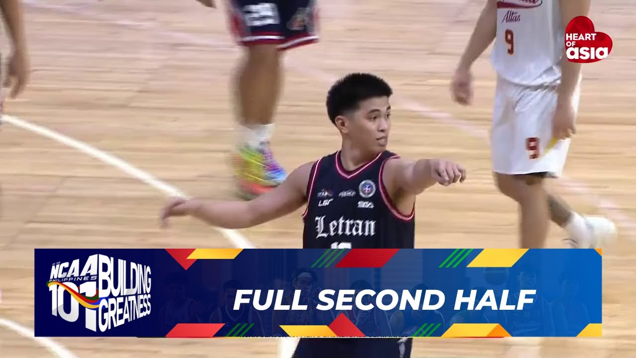 FULL SECOND HALF - Perpetual Altas vs Letran Knights | NCAA Season 101 Semifinals