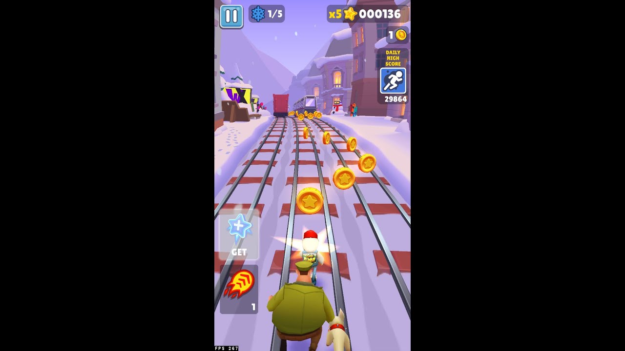 DARAX FF  on subway surf #subwaysurfers   #livefeedshorts
