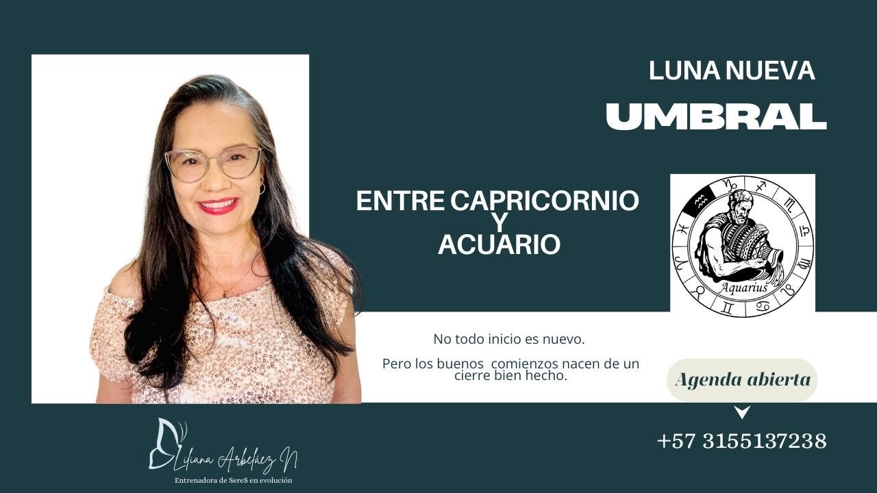 Primera Luna Nueva 2026 - Umbral entre Capricornio y Acuario