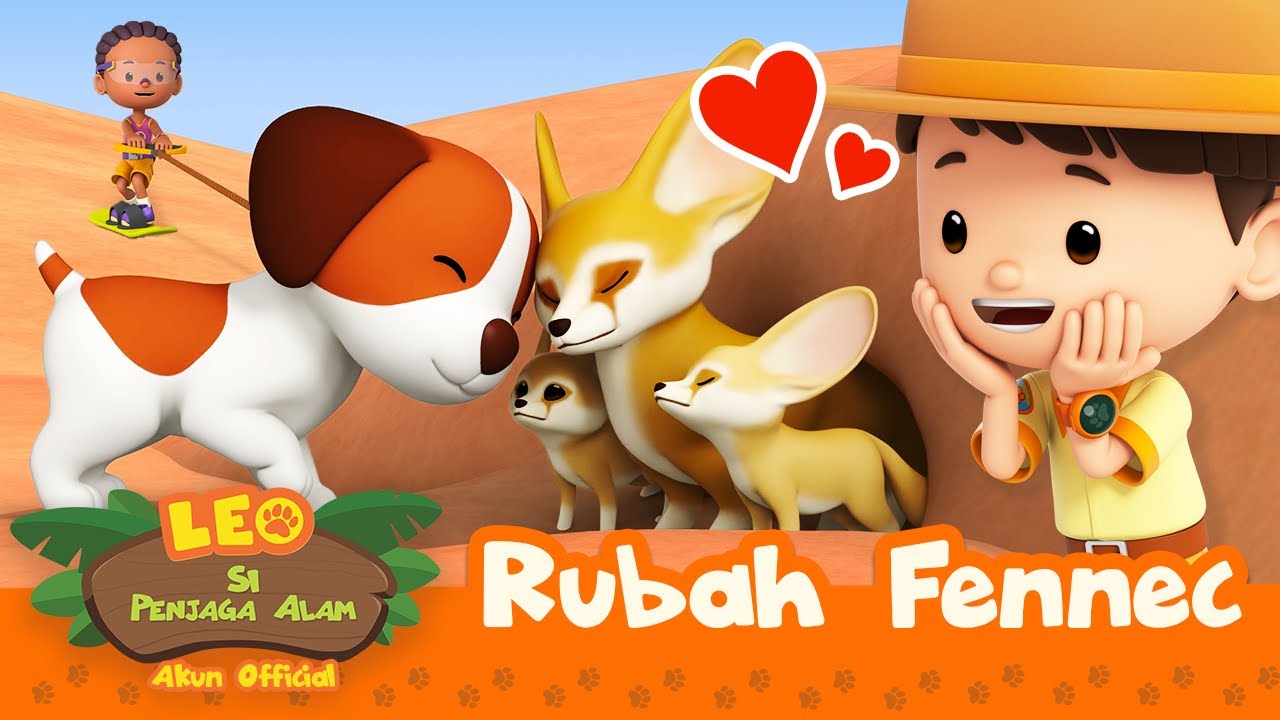 Bisakah seekor anjing dan rubah menjadi keluarga yang bahagia? | Leo Si Penjaga Alam | Kartun Anak