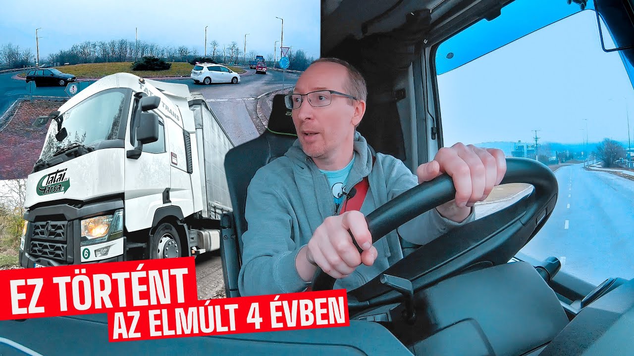 Négy év kihagyás után ismét kamiont vezetek 🚛 Belföldes kamionos munka