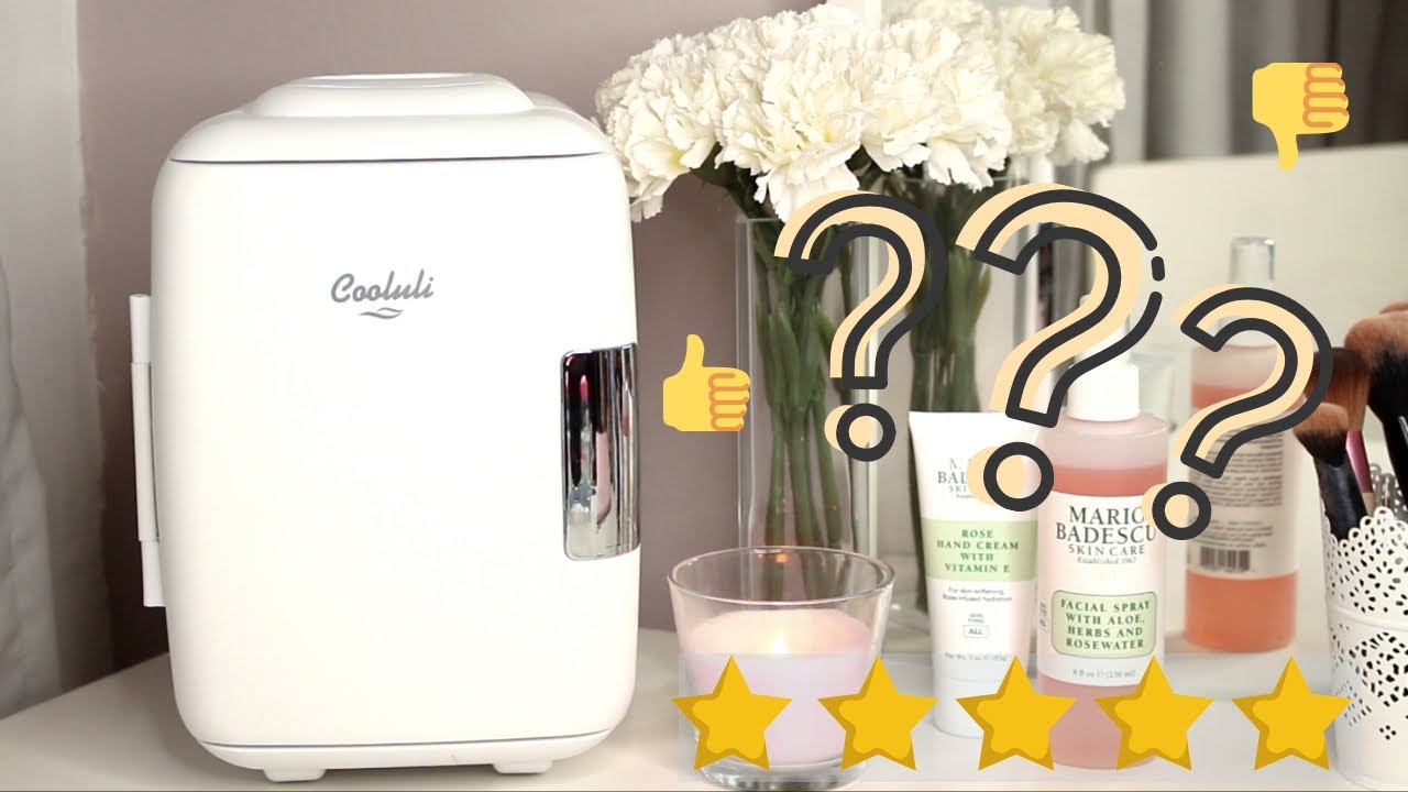 Cooluli Skincare Fridge Review & What's in my Skincare Fridge