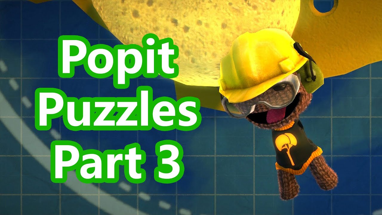 LittleBigPlanet 3 - Popit Puzzles 100% Walkthrough Part 3 - Danger Tools - LBP3 PS4 | EpicLBPTime