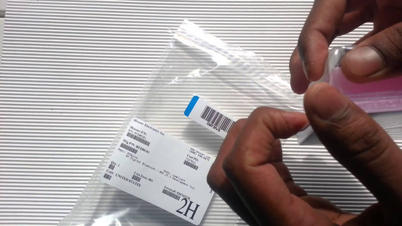 RFDuino Unboxing