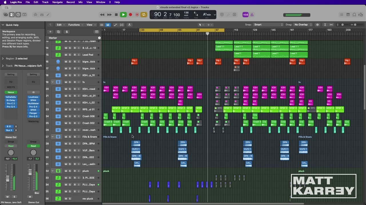 Clouds demo - new trance track with Logic PRO
