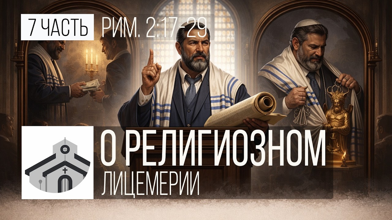О религиозном лицемерии - 7 часть (Рим. 2:17-29) | Николай Лапшин