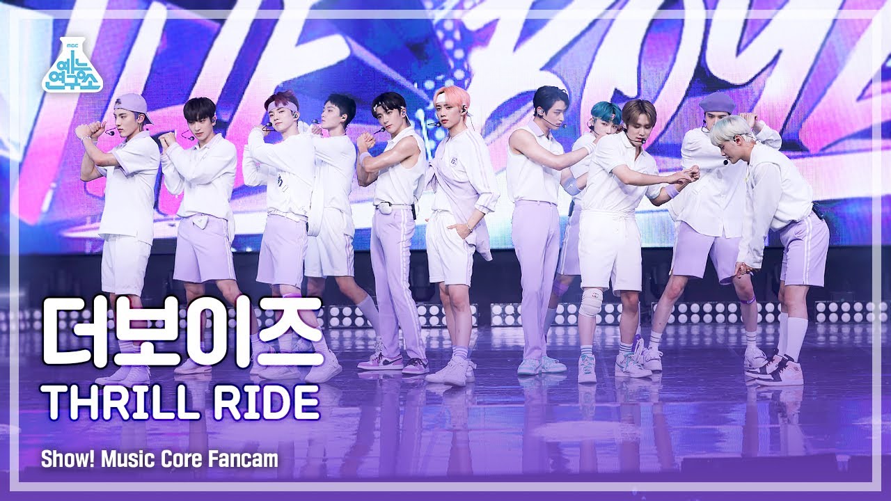 [예능연구소 4K] 더보이즈 직캠 'THRILL RIDE' (THE BOYZ FanCam) @Show!MusicCore 210821