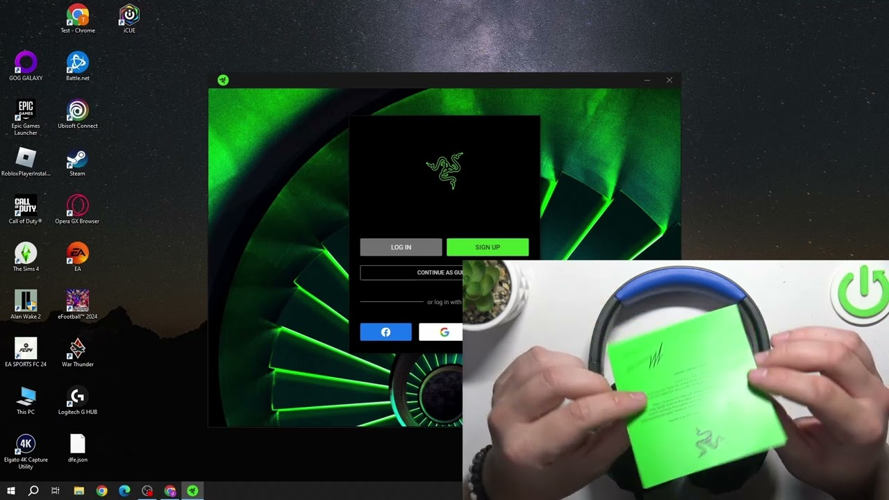 Как настроить объемный звук на Razer Kraken X