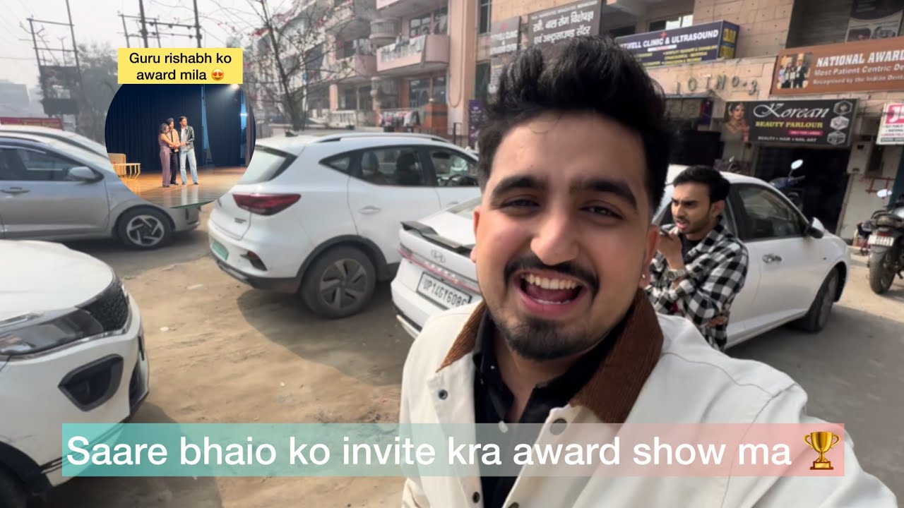 A fun day at award show | Konsa award mila? 🏆 | vlog 16