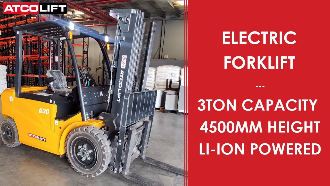 3Ton Electric Forklift | Powered Forklift | Warehouse Truck