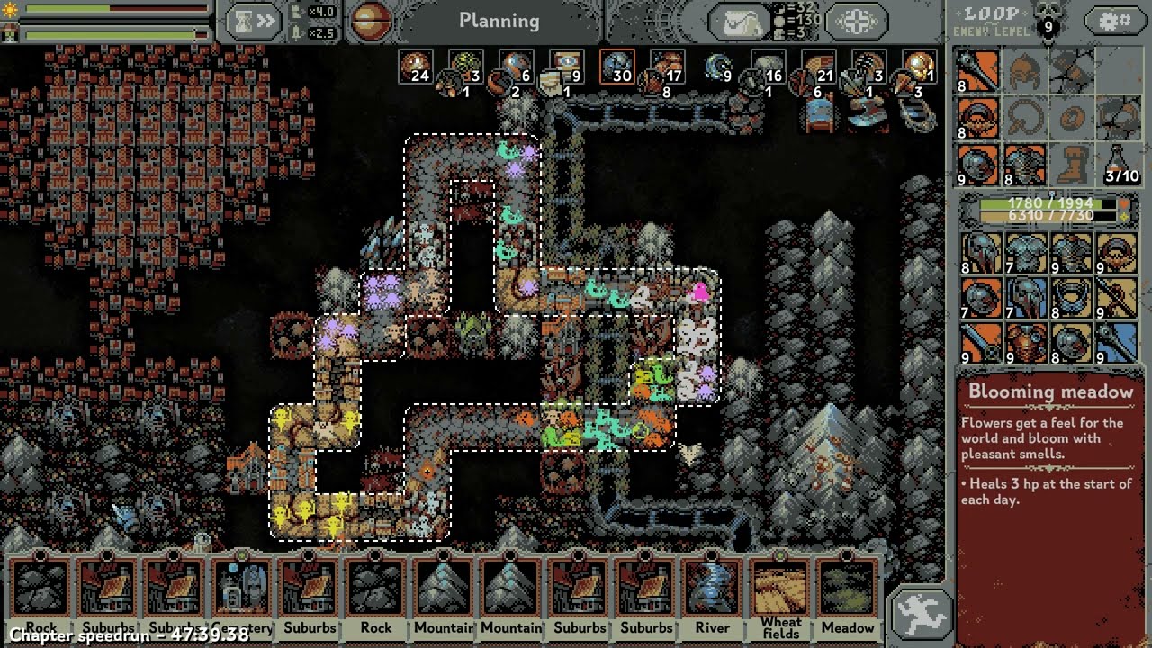 Loop Hero opening 4 Treasuries at the same time