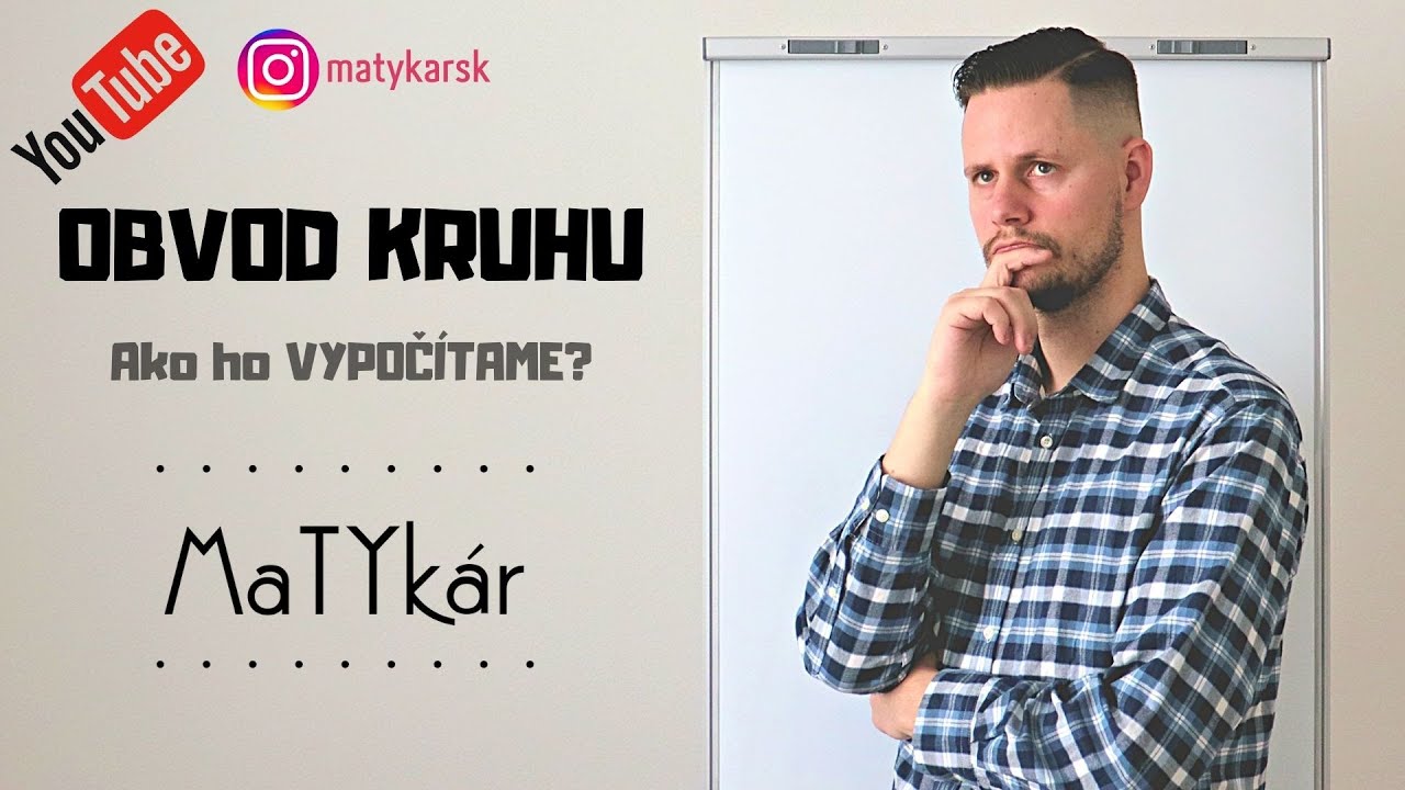 OBVOD KRUHU | Ako ho vypočítame?