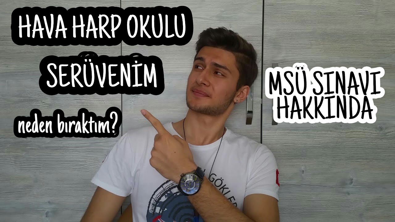 HAVA HARP OKULU | NEDEN BIRAKTIM | MSÜ HAKKINDA #yks2020 #msü2020 #msü