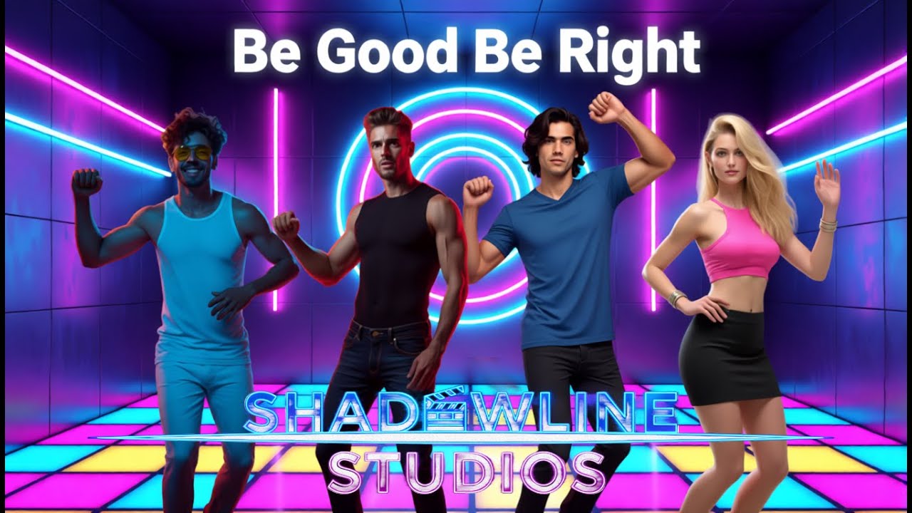 Be Good Be Right!  Single #DancePop #PositiveVibes #FeelGoodMusic #UpliftingSong #ShadowlineStudios
