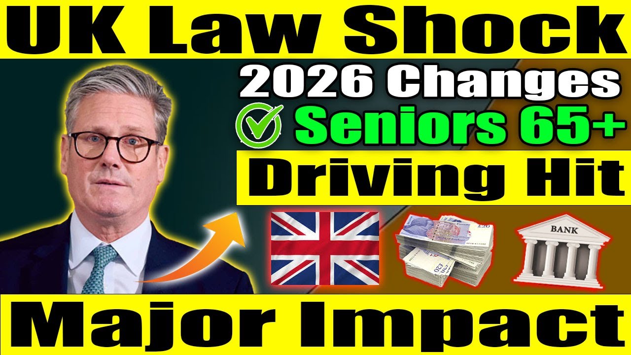 🚨 UK Driving Law Changes 2026: Seniors 65+ Could Be Heavily Affected