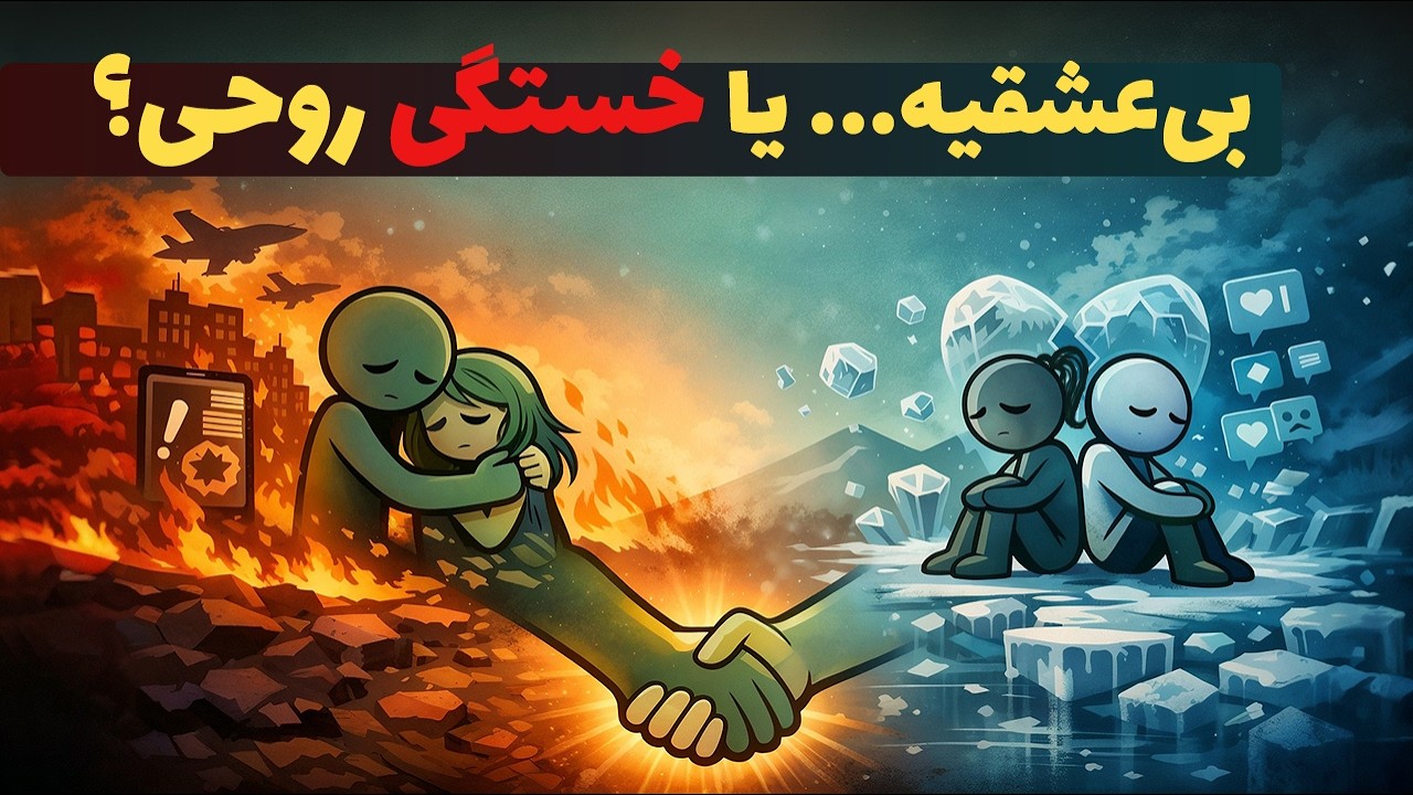چرا این روزها تو رابطه‌مون هیچ حسی نداریم؟ | سردی رابطه و خستگی روحی