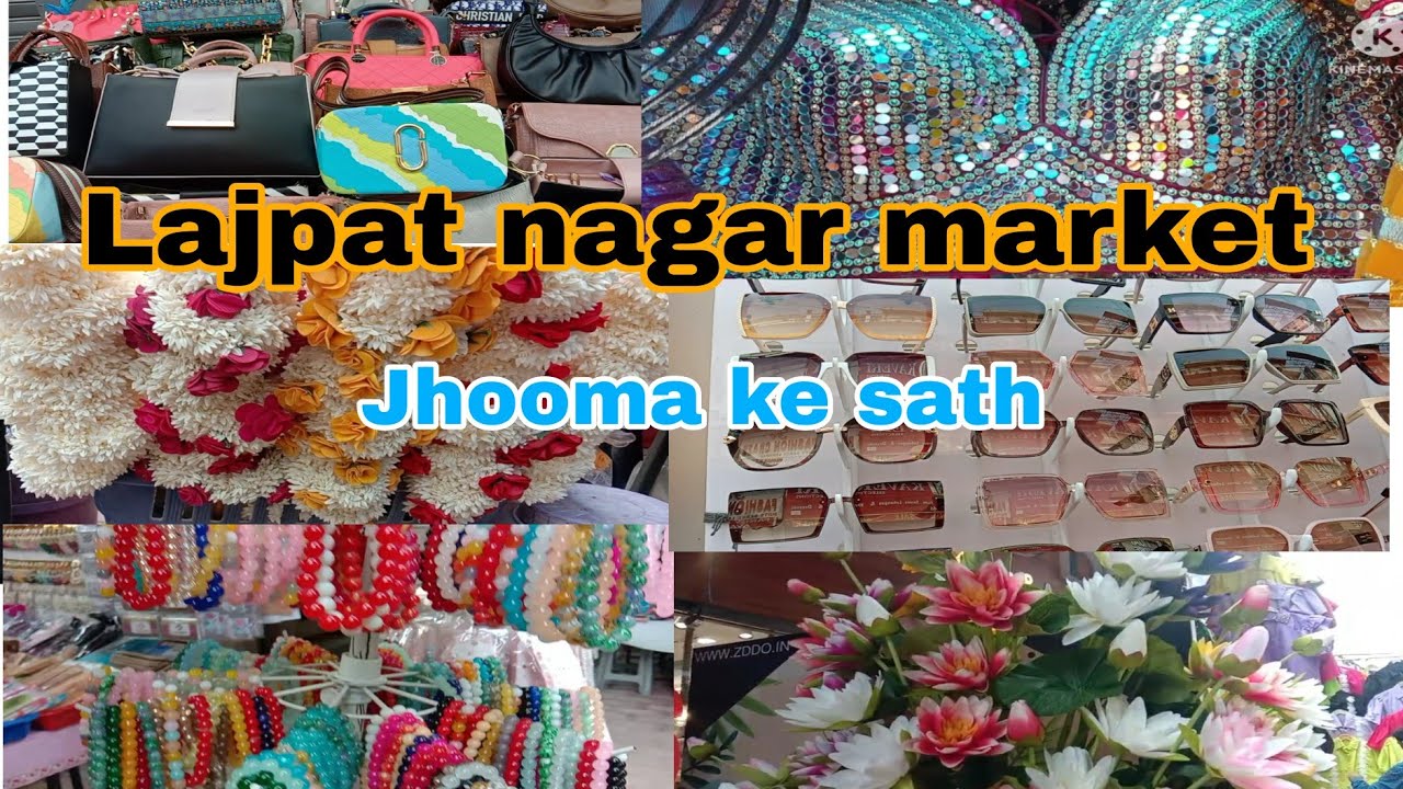 Exploring lajpat nagar market with jhooma||lajpat nagar market latest collection👌 with Jhooma