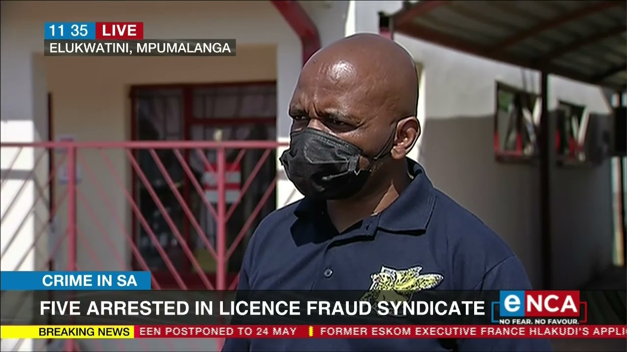 Crime in SA | Five arrested in licence fraud syndicate