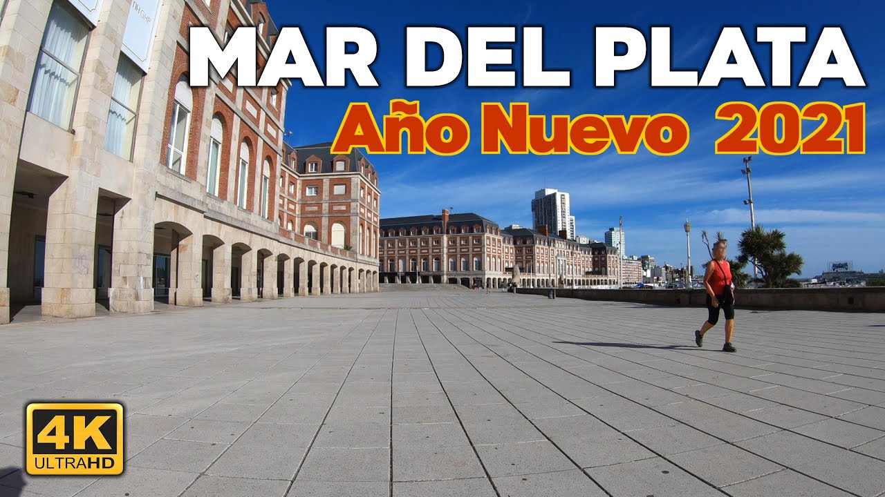 AÑO NUEVO 2021 a las 7:40 AM | MAR DEL PLATA 4K