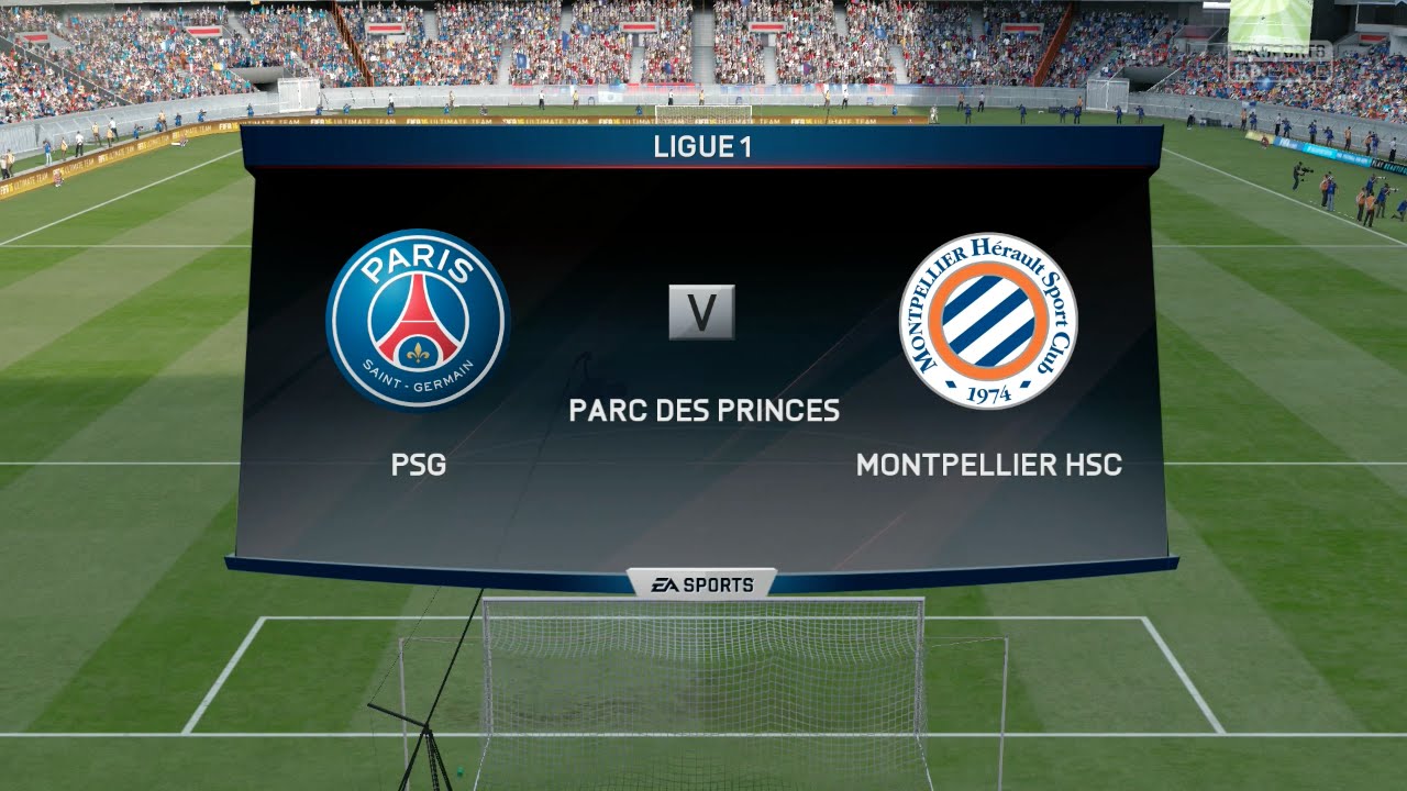 FIFA 16 - Paris Saint Germain vs. Montpellier HSC @ Parc des Princes