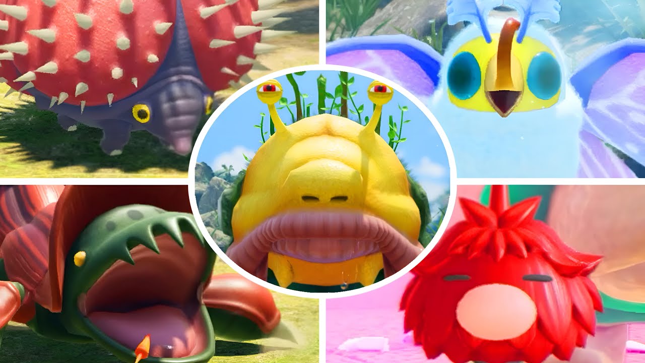 Pikmin 4 - All Bosses & True Ending