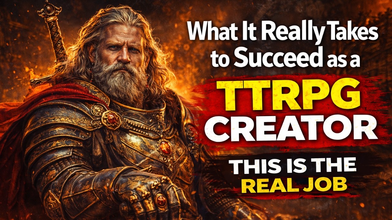 What It Really Takes to Succeed as a TTRPG Content Creator