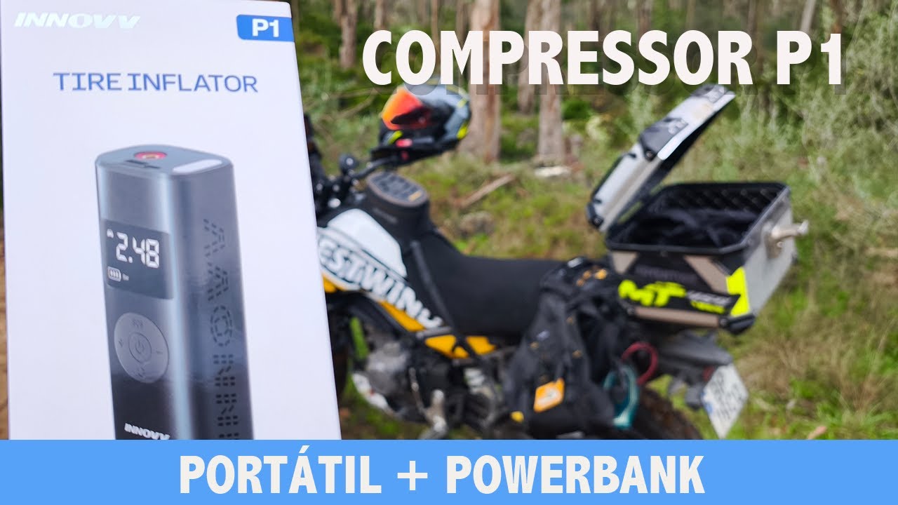 INNOVV P1 o compressor portátil que te faz falta ★ Unboxing & Review ★ 🔥🔴💯✅