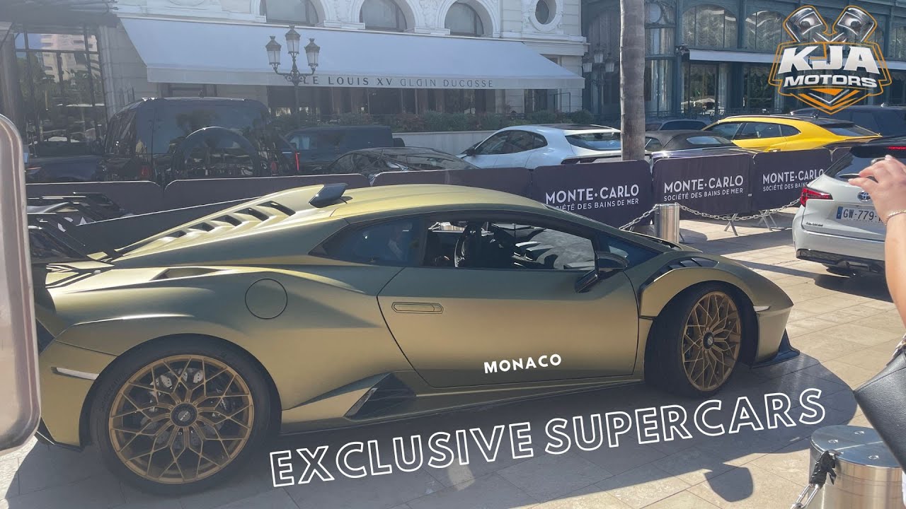 🇲🇨 MONACO Supercar Spotting & Walking Tour 🚶‍♂️🏎️ BEST Exclusive and Exotic Cars at the Casino!