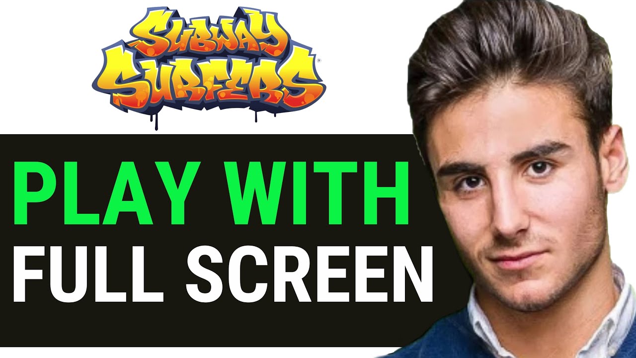 HOW TO PLAY SUBWAY SURFERS FULL SCREEN 2025 (ONLY WAY)