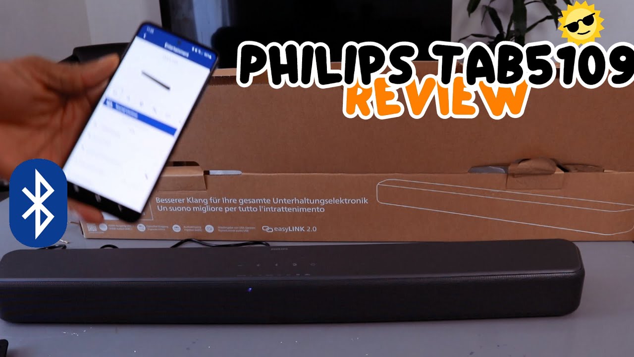 Обзор звуковой панели PHILIPS TAB5109 ~ Компактный и насыщенный звук! #ad