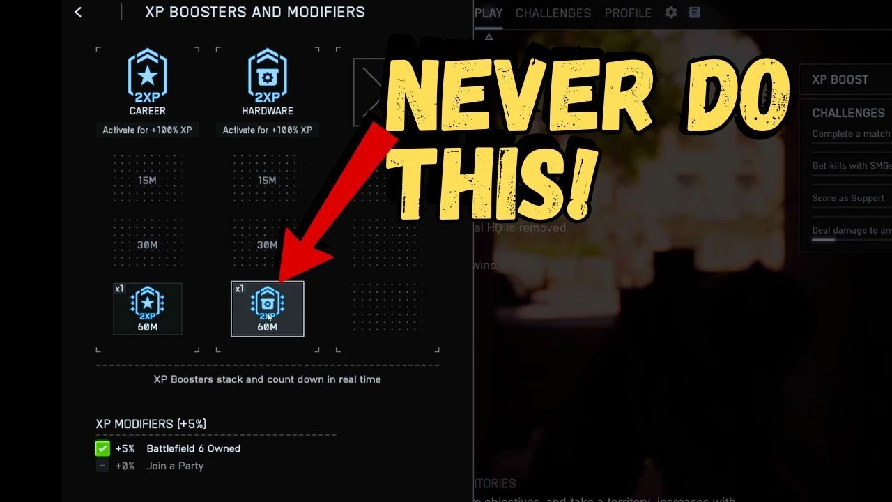 Battlefield 6: How to Use XP Boosts (XP Tokens)