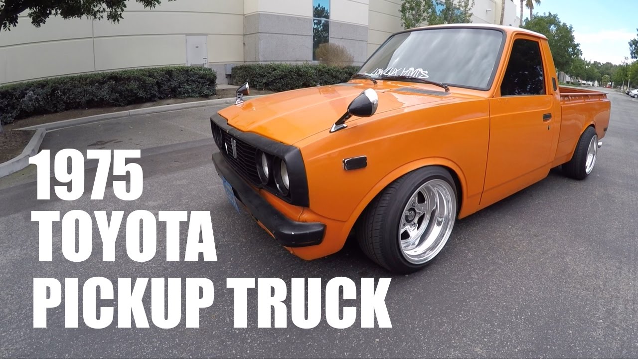 ОСТАНОВЛЕННЫЙ ПИКАП TOYOTA 1975 ГОДА [ЗА КУЛИСАМИ]
