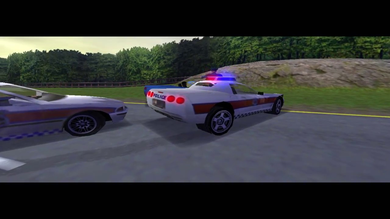 Need for Speed 4 High Stakes Teamwork Cop mode gameplay 01