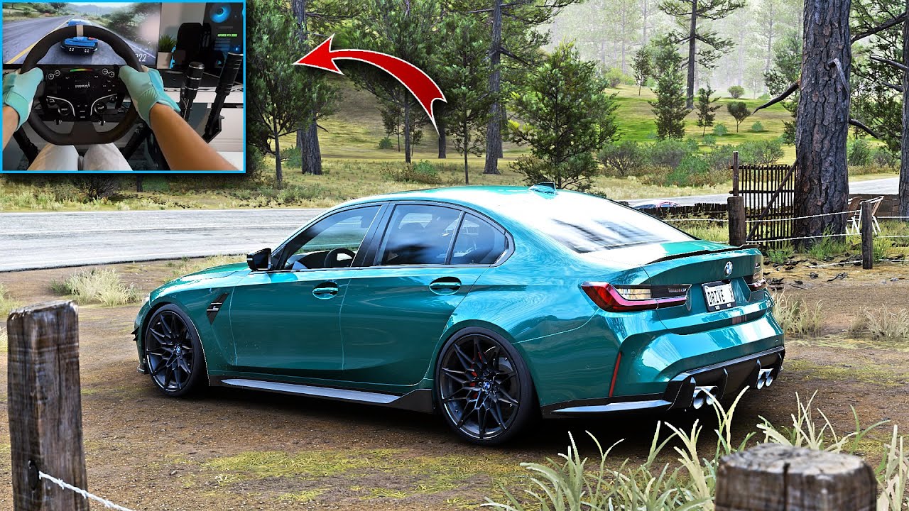 BMW M3 Competition | 731 Hp | Forza Horizon 5 | Moza R3 Steering Wheel