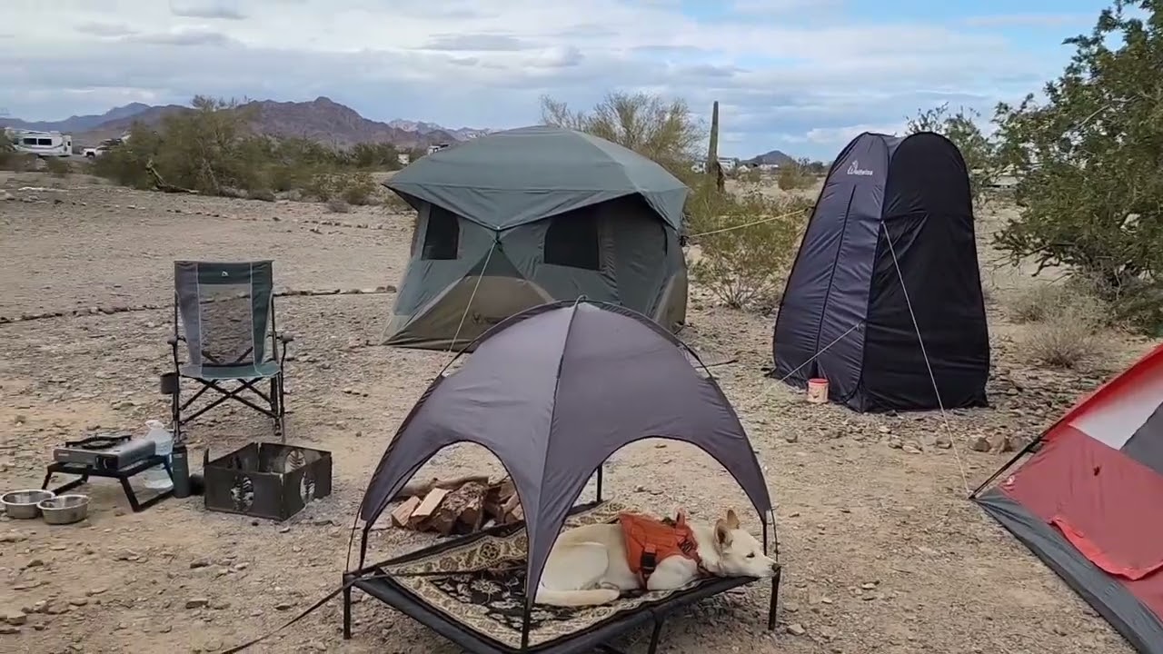 Quartzsite Arizona  Interview with 66 years old Nomad. Laposa south.