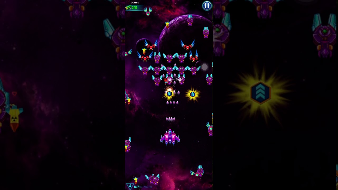 [Campaign] Level 85 Galaxy Attack: Alien Shooter | Best Arcade Shoot'up Game Play via iOS Android