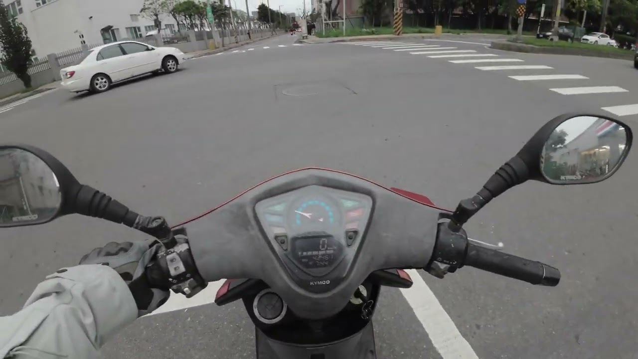 20260309 上班 短期內只能騎老白牌車了 觀音工業區