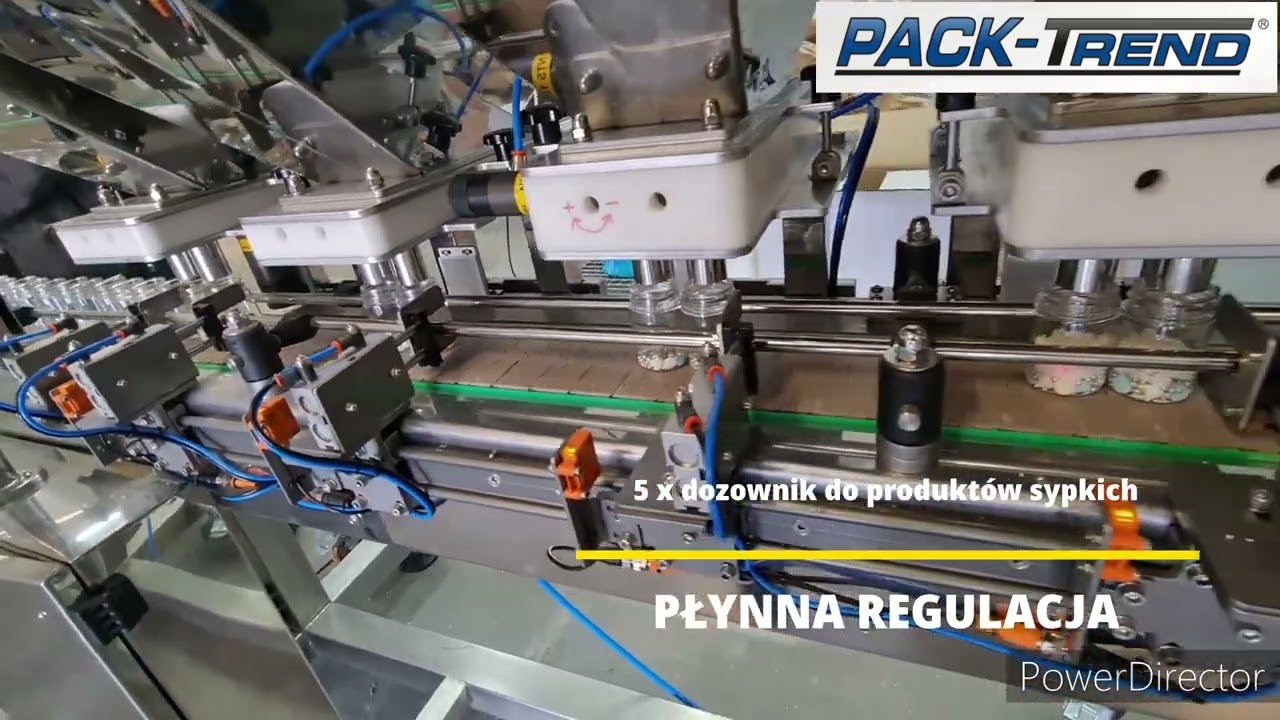 Automatyczna linia do pakowania ozd&oacute;b do ciast | Packaging&Machines | PACK-TREND | MADE IN POLAND