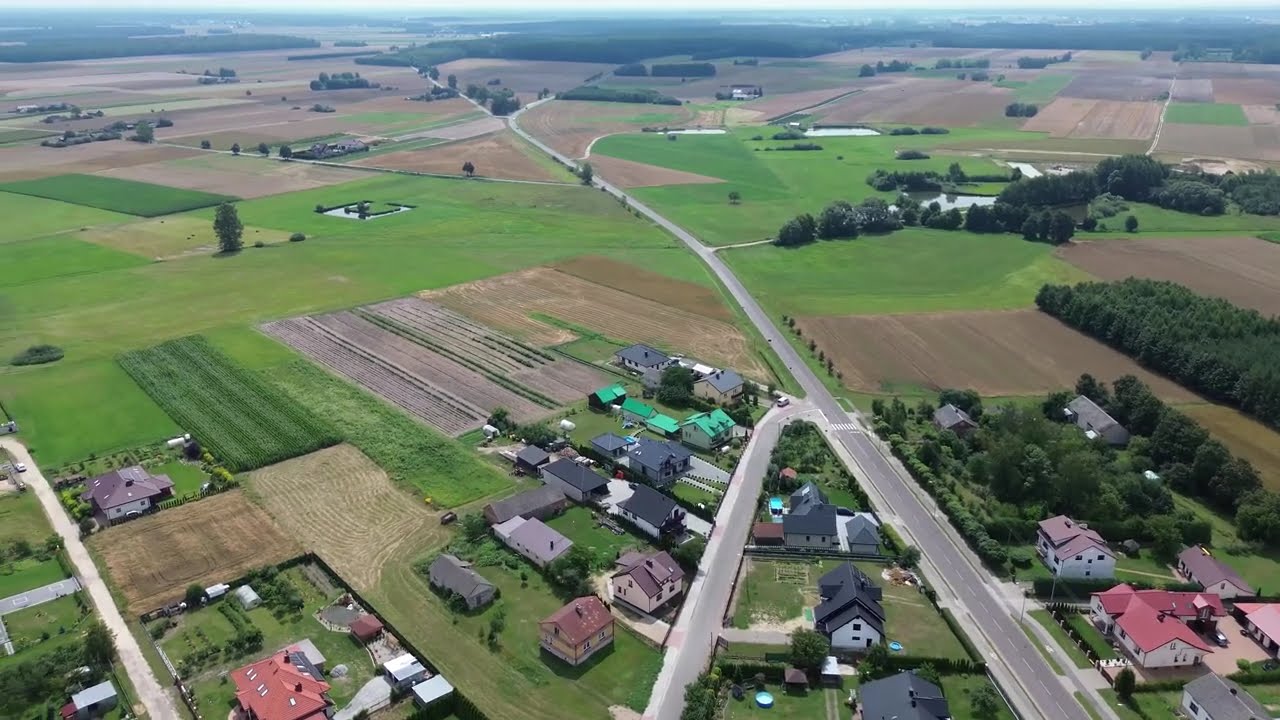 Wojcieszk&oacute;w i okolice z drona 2024