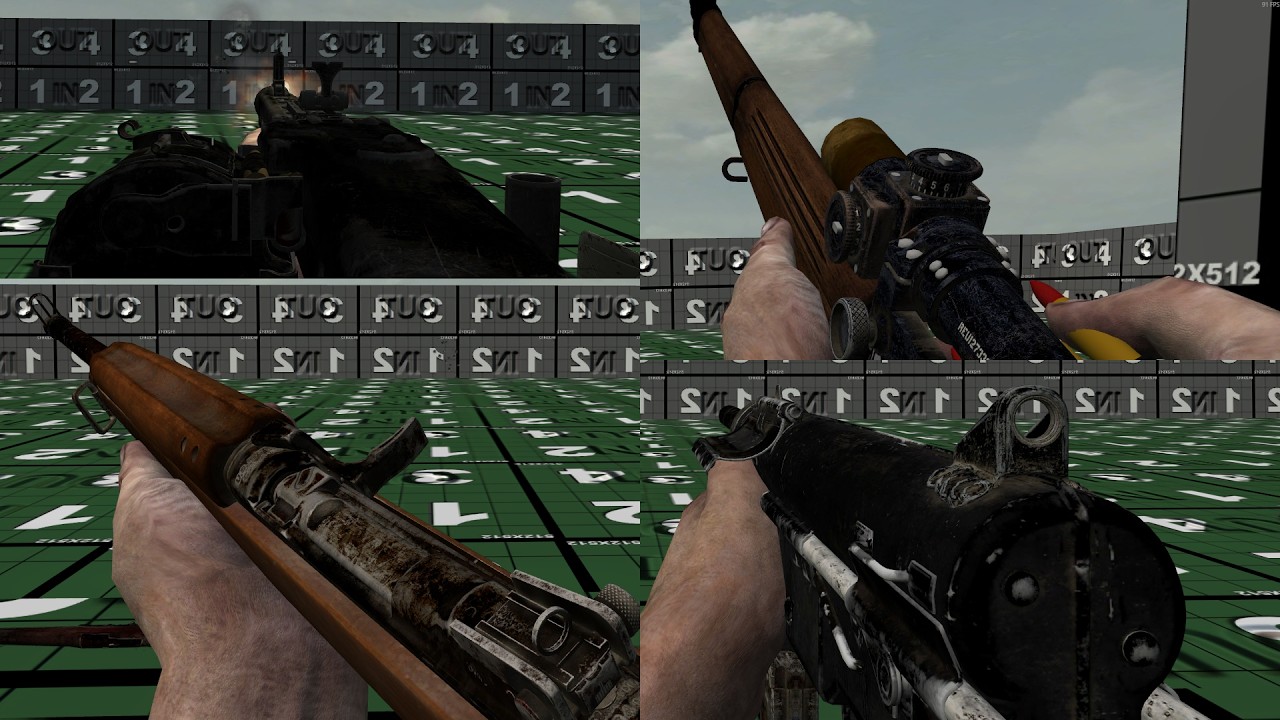 Call of Duty World at War New weapons mod showcase