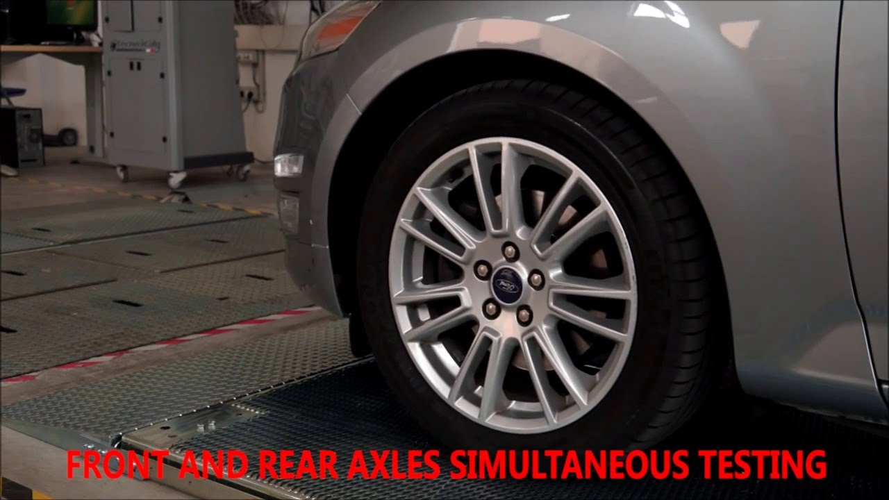 Platform brake tester for cars & commercial vehicles