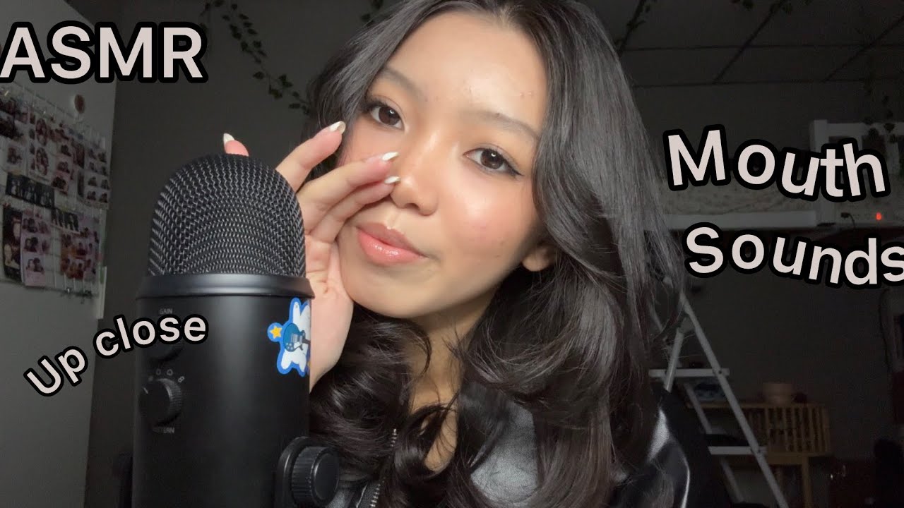 ASMR| Up Close Mouth Sounds/Whispers 