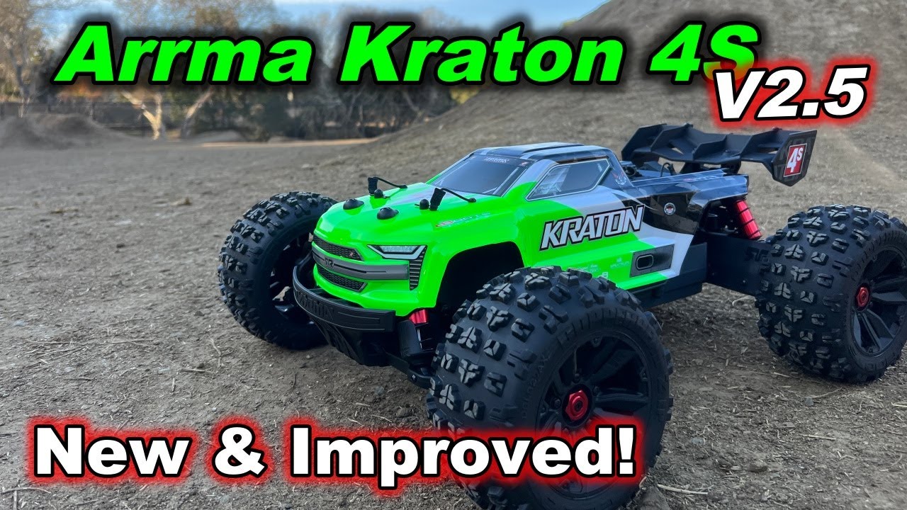 Arrma Kraton 4S V2.5 V2: первый взгляд и запуск