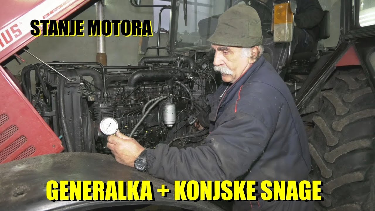 TRAKTOR - OD RUSA 52 napravio RUS-a 82 - JAČI MOTOR POSLE GENERALKE  - KAKO - od plavuše CRNAC ?!